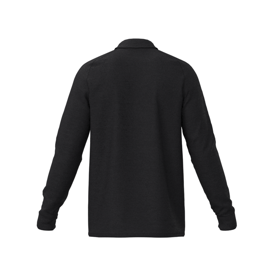 Mizuno Mizuno Melange L/S Polo Black